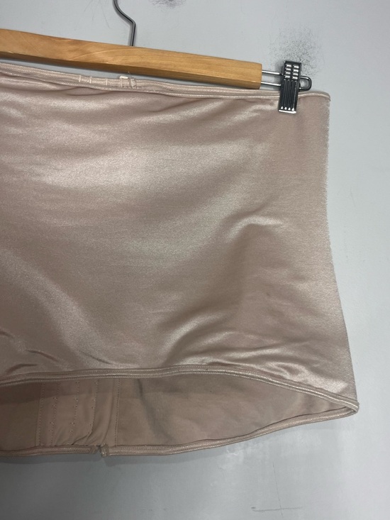 Leonisa Slimming Waist Cincher Corset with Latex, Beige/Champagne, size XL - Picture 8 of 14